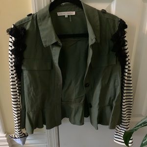 Green canvas jacket
